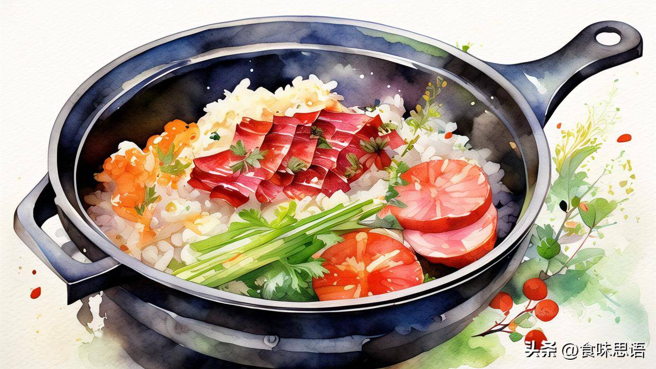 传统与潮流碰撞,腊肠煲仔饭成就餐桌新宠,不想来试试吗?