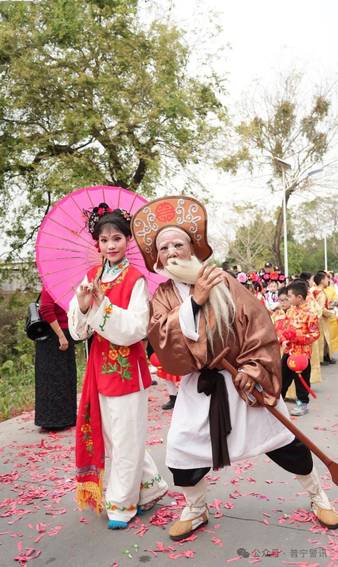 揭阳洪阳镇城隍庙巡游民俗活动_安保_普宁市_生活