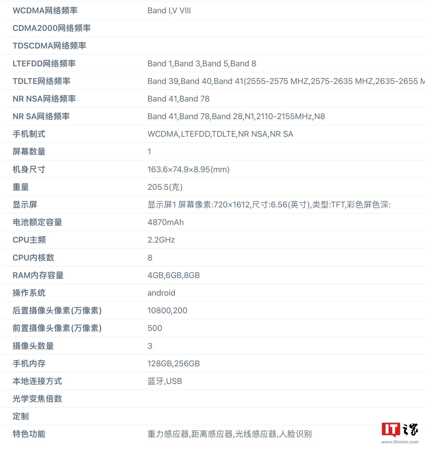 努比亚 nx302j 手机入网:720p 屏幕,一亿像素主摄_配置_搭载_nubia