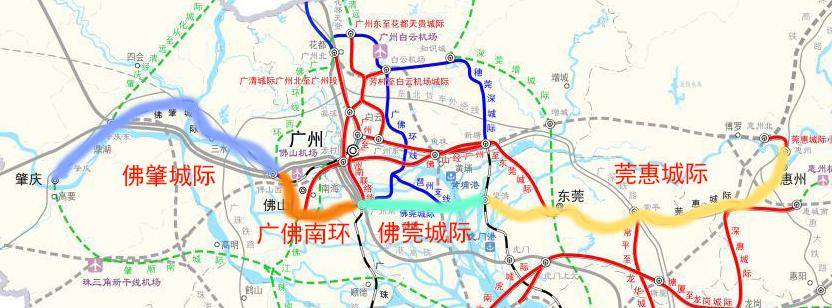 肇庆坐城轨将直达广州,佛山,东莞,惠州_德庆_运营_广东