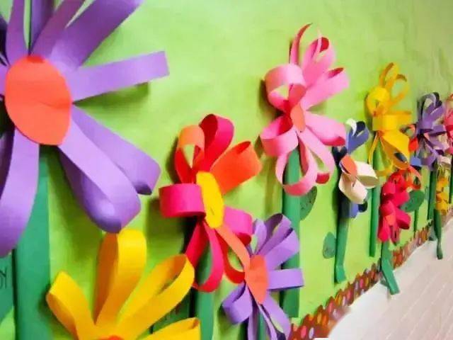 【春天环创】春天你好丨幼儿园春季主题环创系列!_工作_计划_花朵