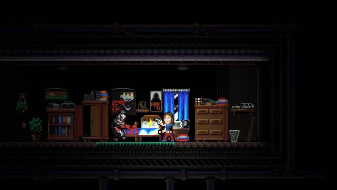 《橡心镇惊魂记》的灵感来自上世纪八九十年代的著名血腥恐怖电影.