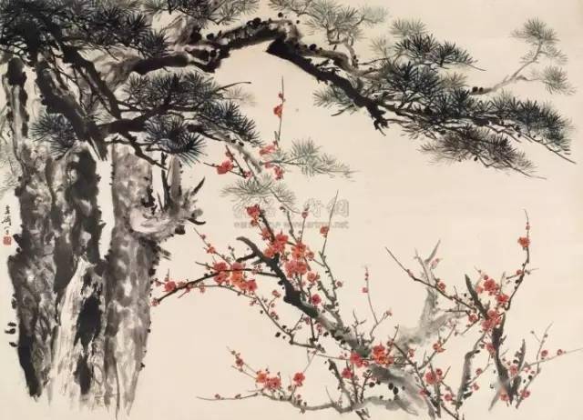 名家画松100幅,真开眼!