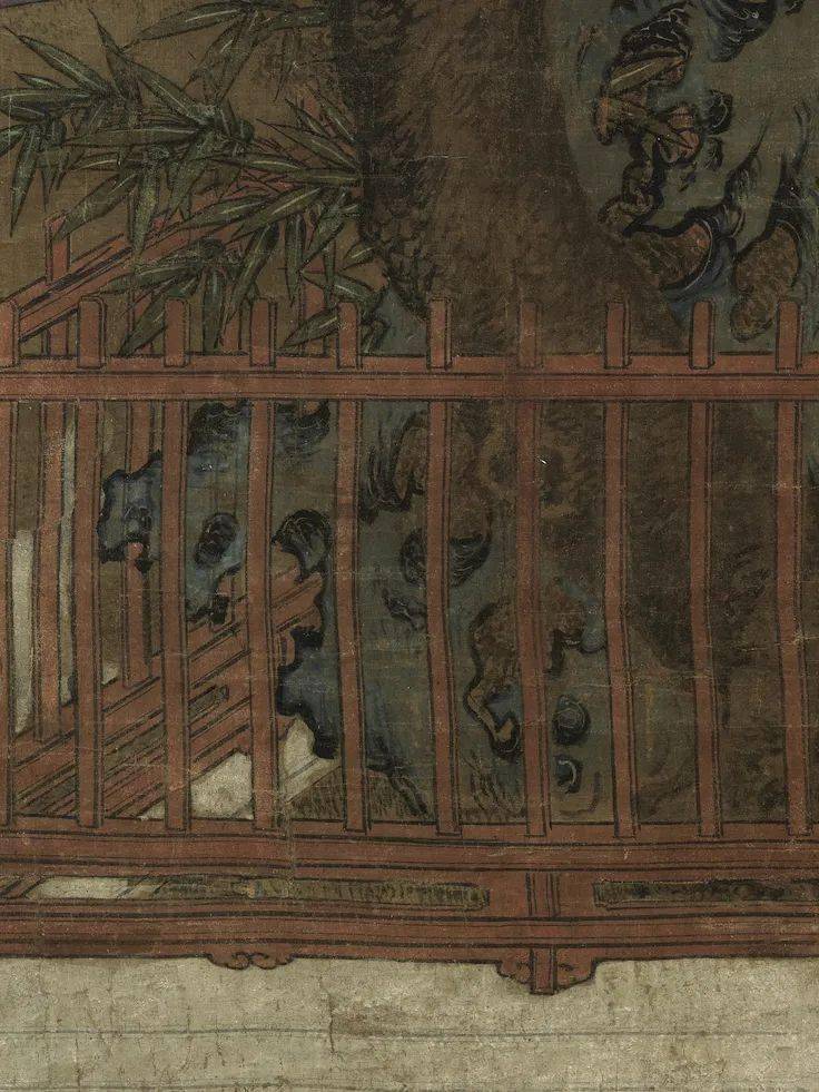 图》一次,他在扬州获得两块奇石,一块为绿色,一块为玉白,石上山峦迤逦