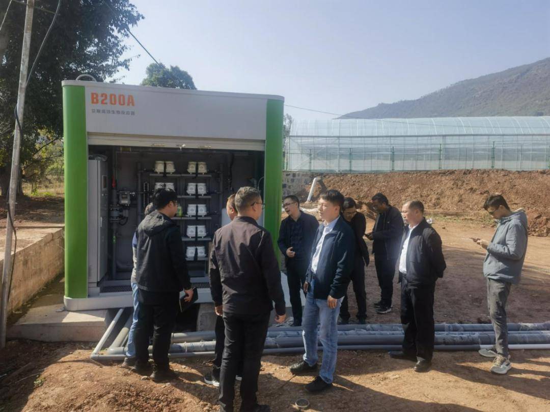 市督导检查组一行到易门县对环保专项资金重点督导项目进行现场检查