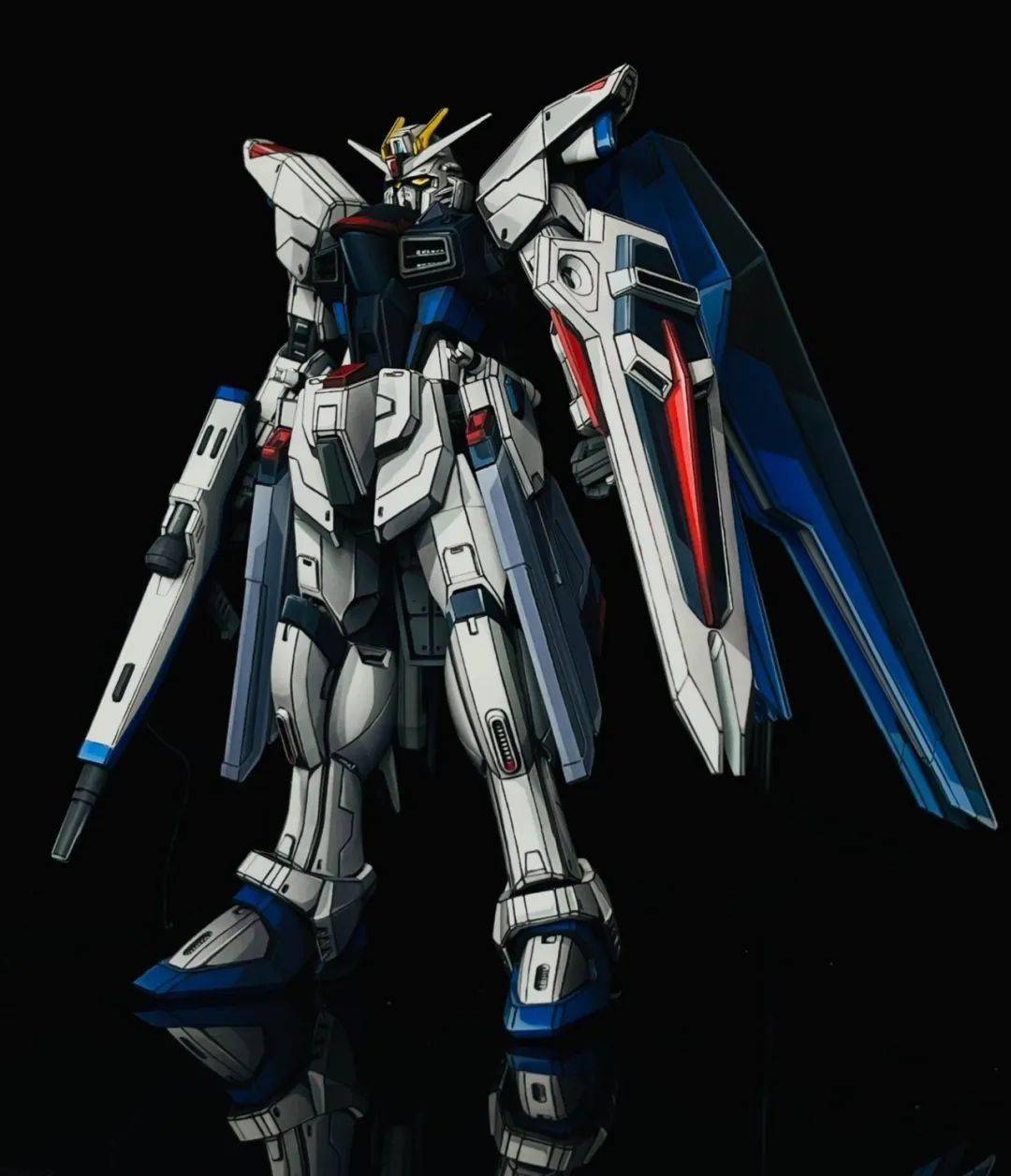 自由高达二次元涂装,把它涂进动画里_公众_来稿_套件