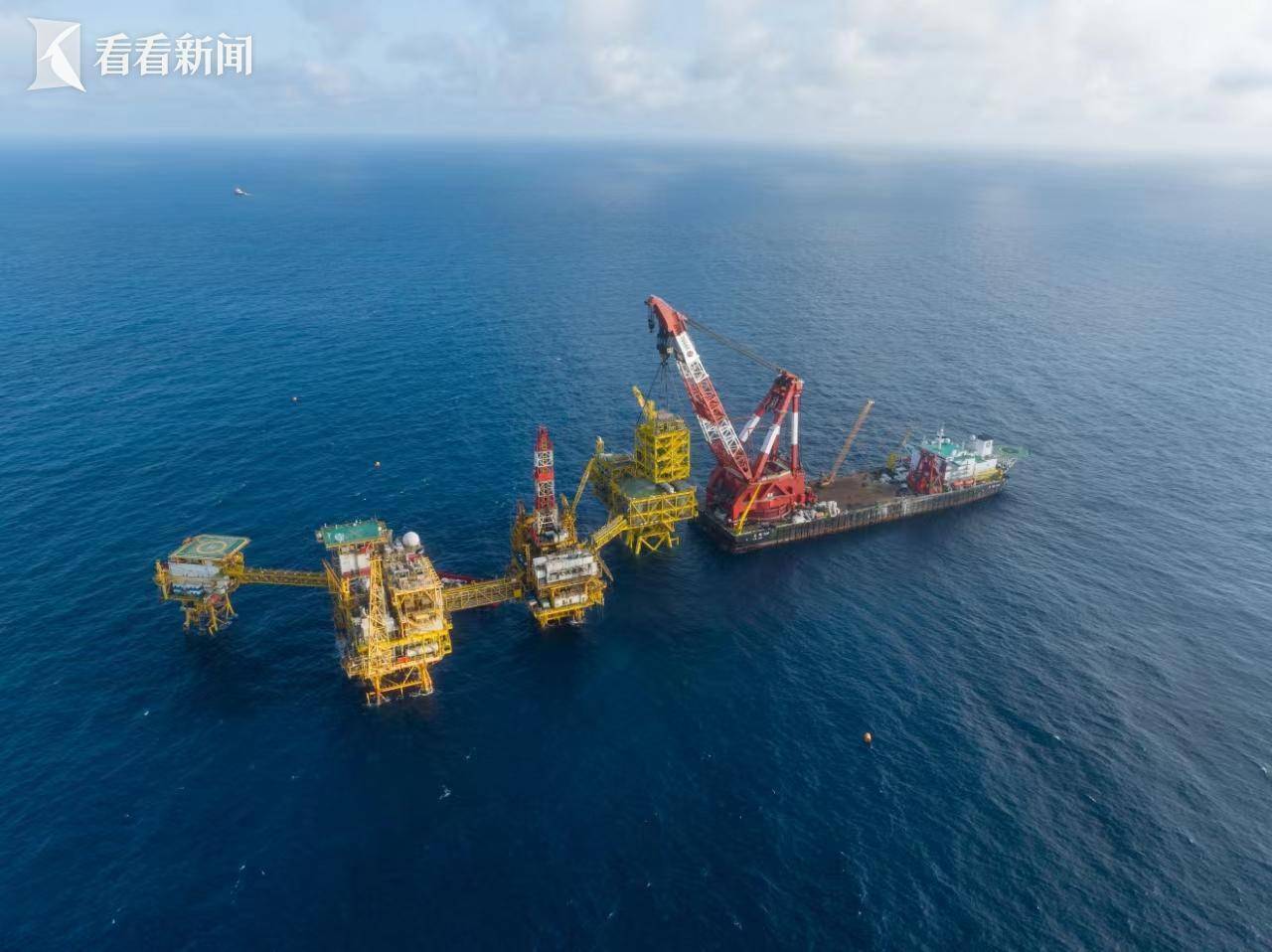 南部海域首个"四星连珠",怎么建成的?