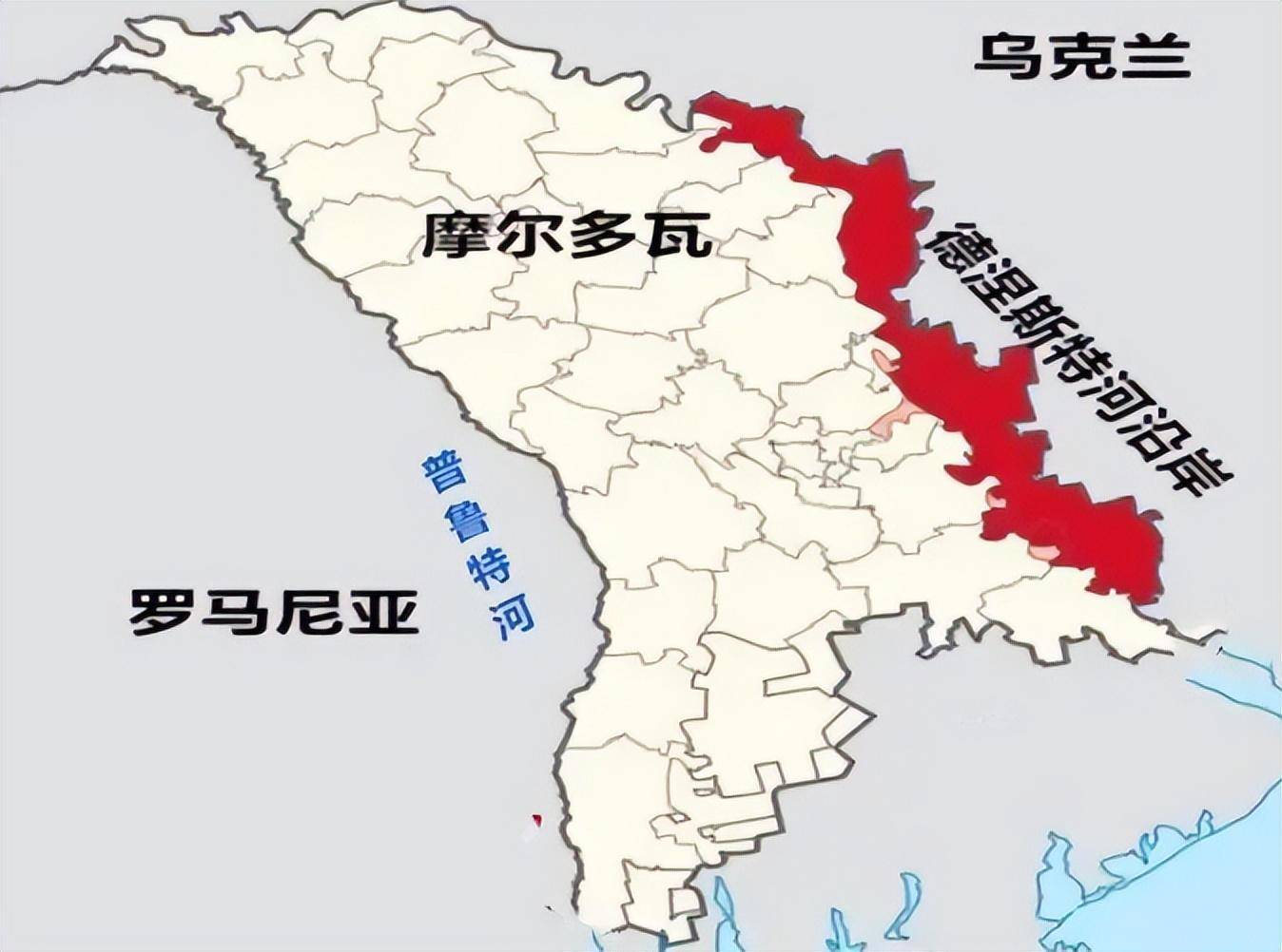 德涅斯特河左岸行政区图片