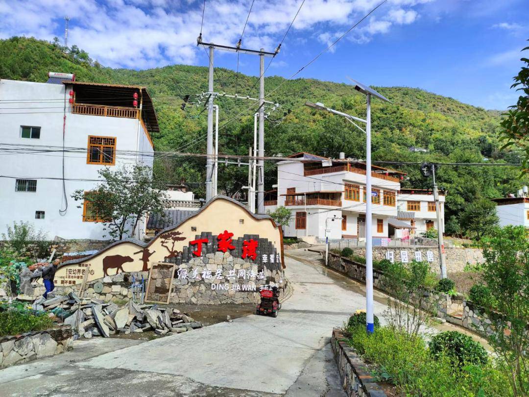 郧西县上津镇"小庭院"里的"大活力"_湾村_村民_发展