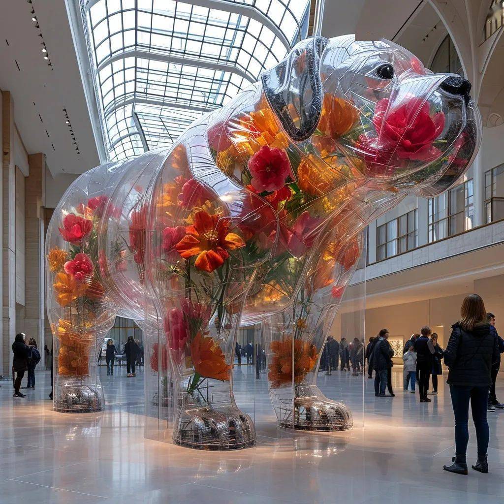 艺术装置作品透明花园