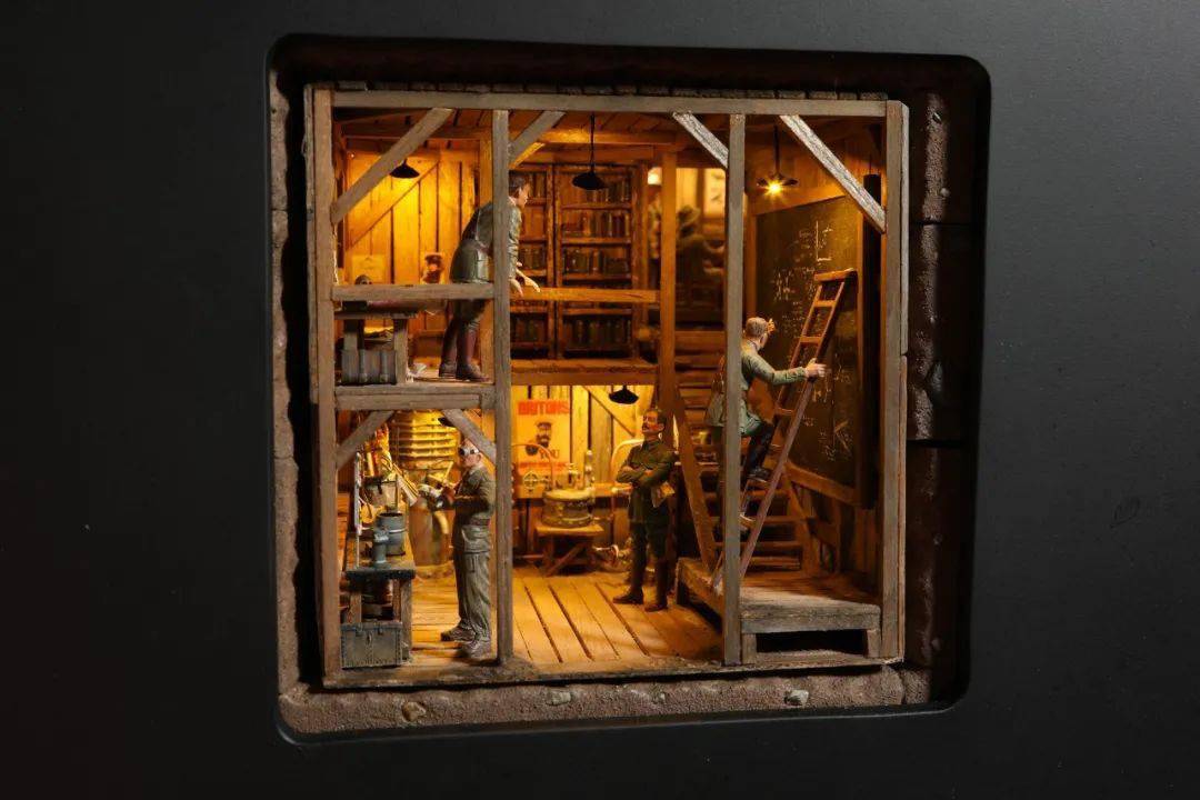 地道战,壕沟战,几乎是一战所有的精华!_模型_历史_作品