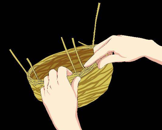 细长的物件相互交织,弯曲,穿插,组建起一个花样百出的立体世界,这就是