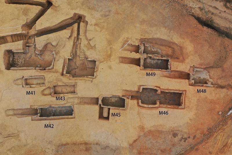 图四m41等墓葬三国—西晋:m28,m30,m33,m34,m39,m40(图5)图五m28等