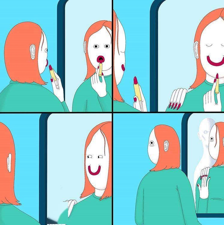 超现实主义讽刺漫画直戳人心,50w网友刷新三观~ 差点看傻了!