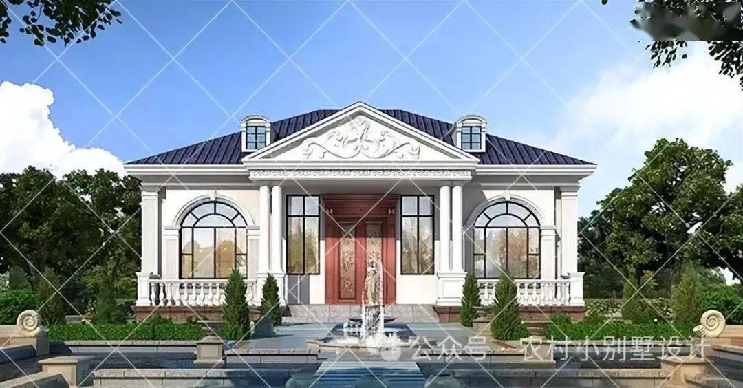 12万起就能建的33套一层乡村自建房别墅,经济实惠农村自建房首选