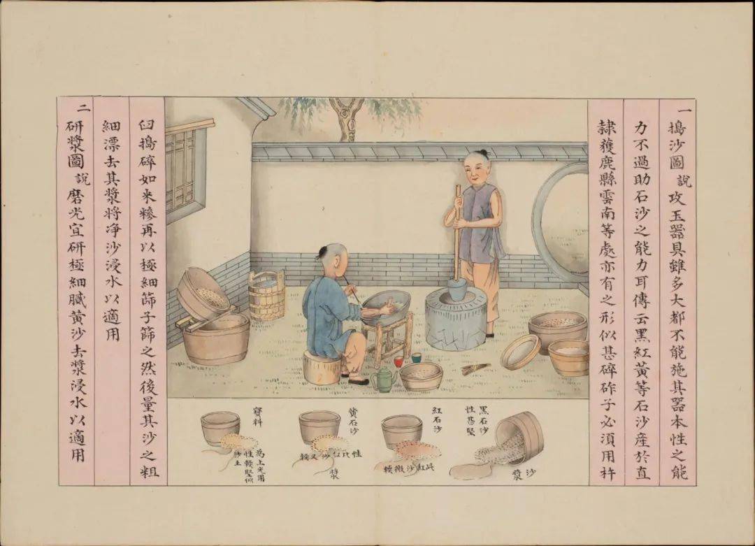 从清代李澄渊所绘《玉作图》,看古人如何制玉