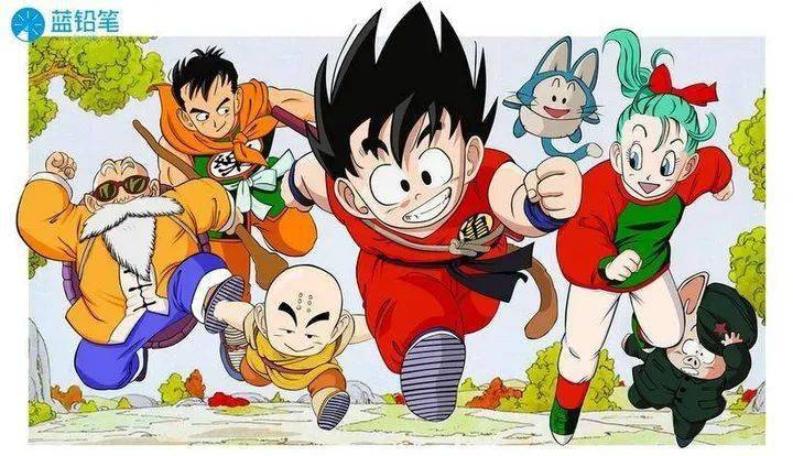 漫画开篇借鉴了我国西游记的人物设定(布玛/悟空/乌龙/乐平正好对应着