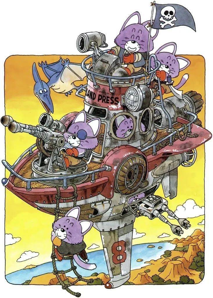 在战斗之外,鸟山明的「机械设计」同样值得铭记