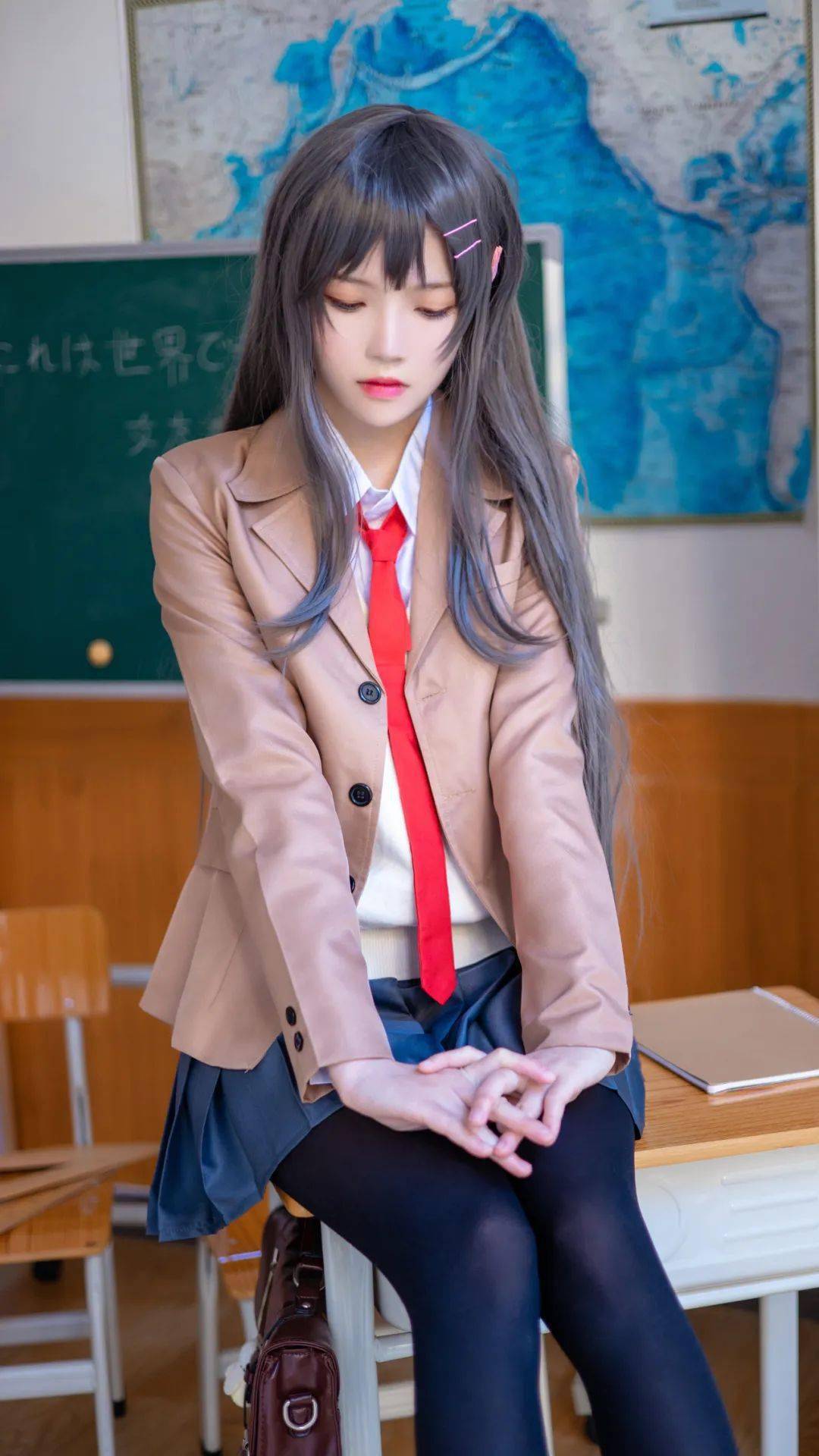 67cosplay丨青春猪头少年不会梦到兔女郎学姐:樱岛麻衣