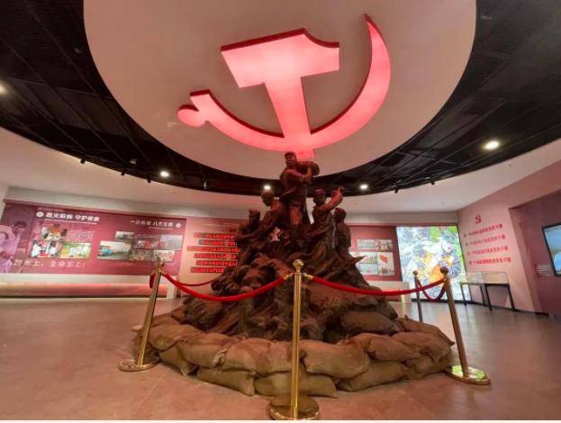 王家坝抗洪纪念馆王家坝精神是王家坝几代人努力奋斗积累的宝贵财富