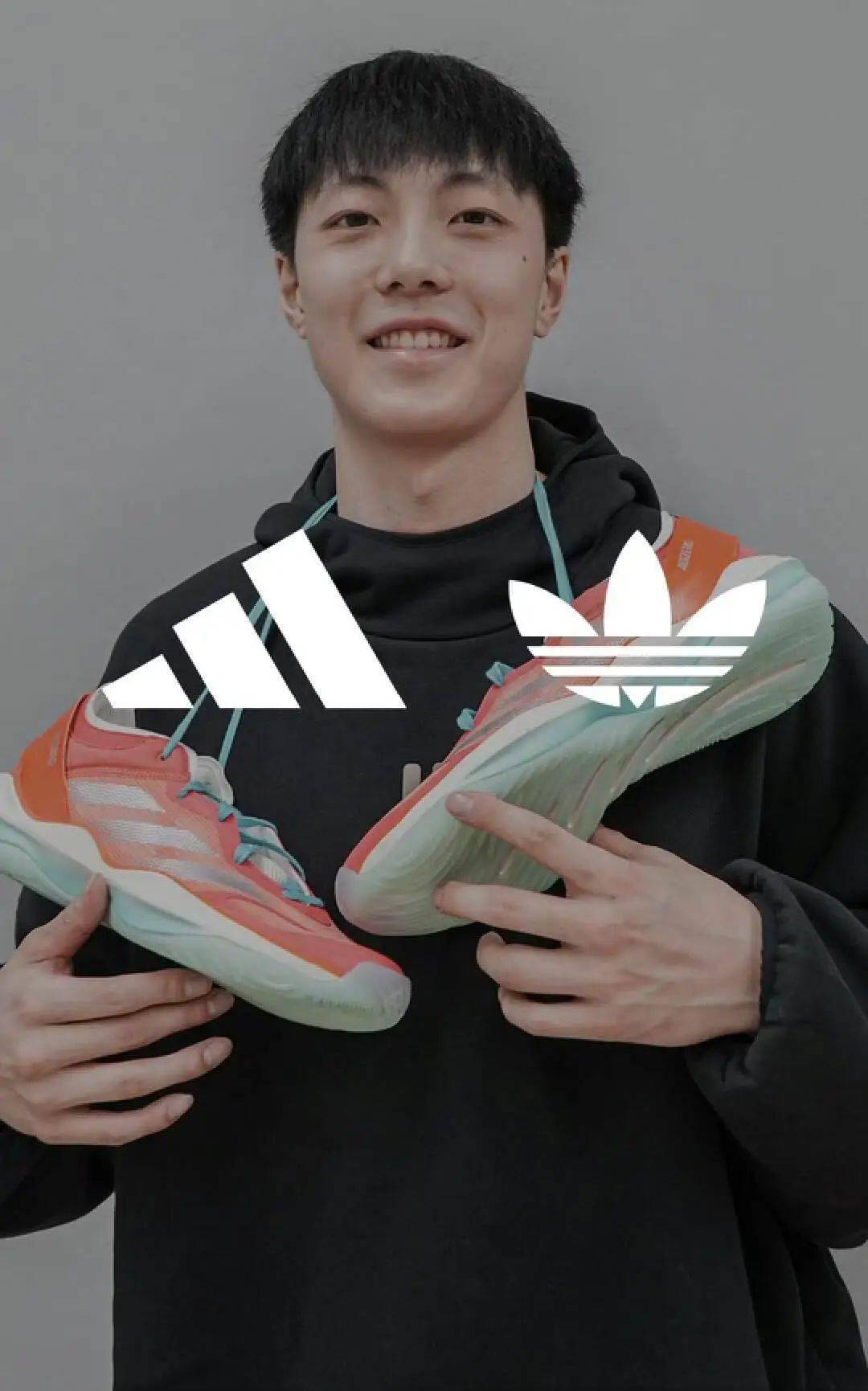 今年为胡明轩打造的adizero select 2.