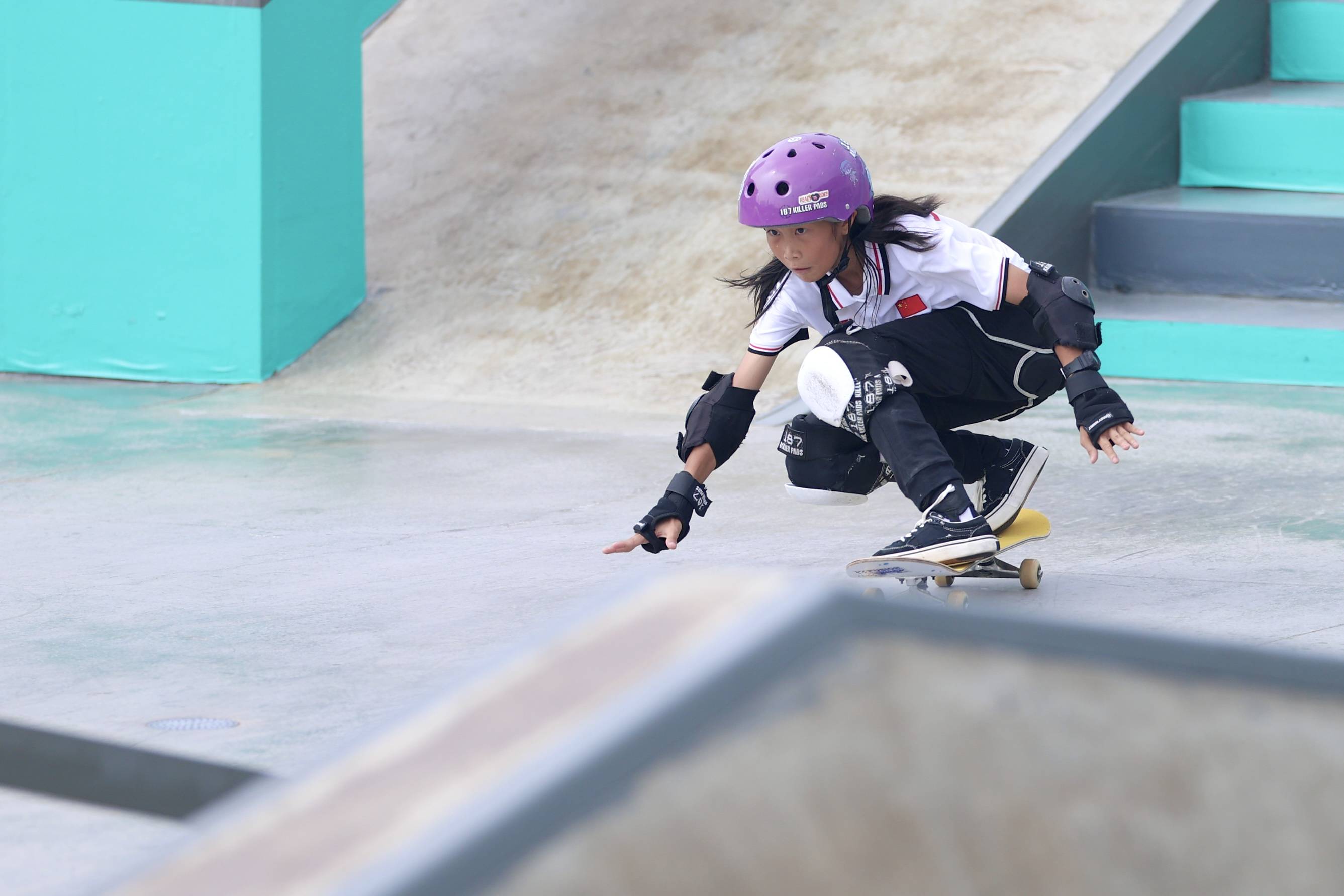 入围资格赛,崔宸曦领衔九名中国滑手争夺巴黎奥运席位_项目_女子_滑板