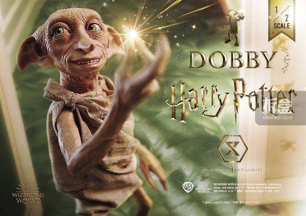 prime 1 studio 哈利波特 dobby多比 1/2电影艺术雕像