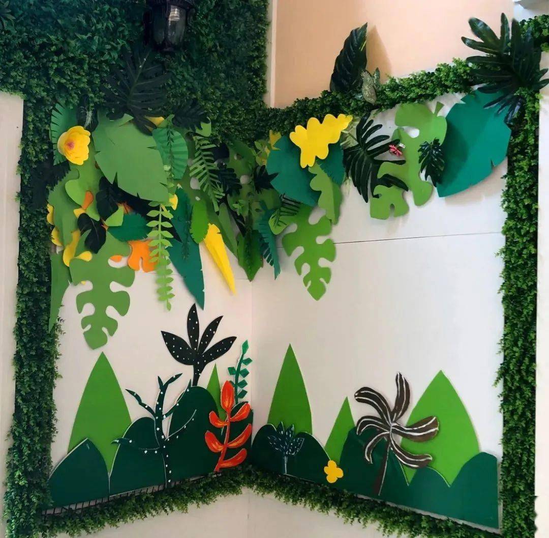 多彩春天66款幼儿园春天主题环创作品集太美了看到的幼师都收藏了