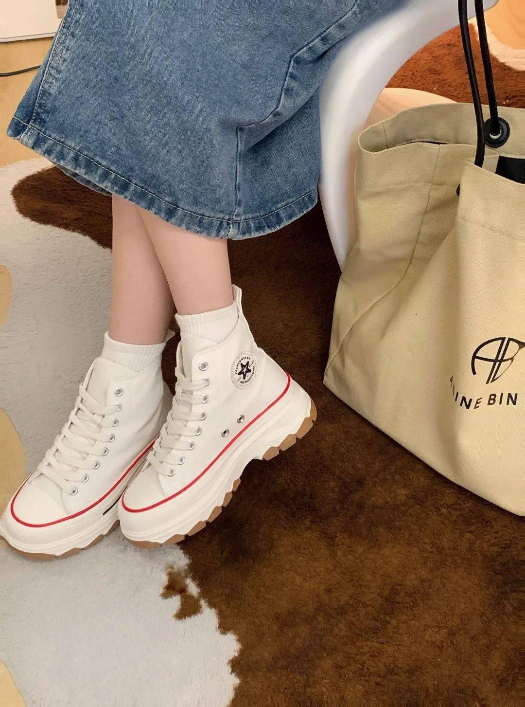 肖战杨紫吴昕明星同款匡威限定款厚底鞋100年限定款代购800全球都断货