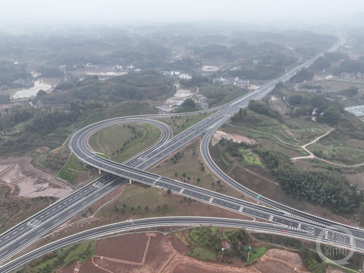 梁开高速预计本月底建成通车 梁平1小时到四川开江_重庆_高速公路