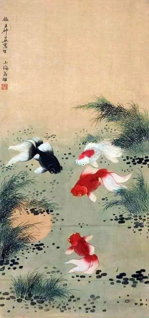 清 翁小海 花鸟鱼虫雅集分享