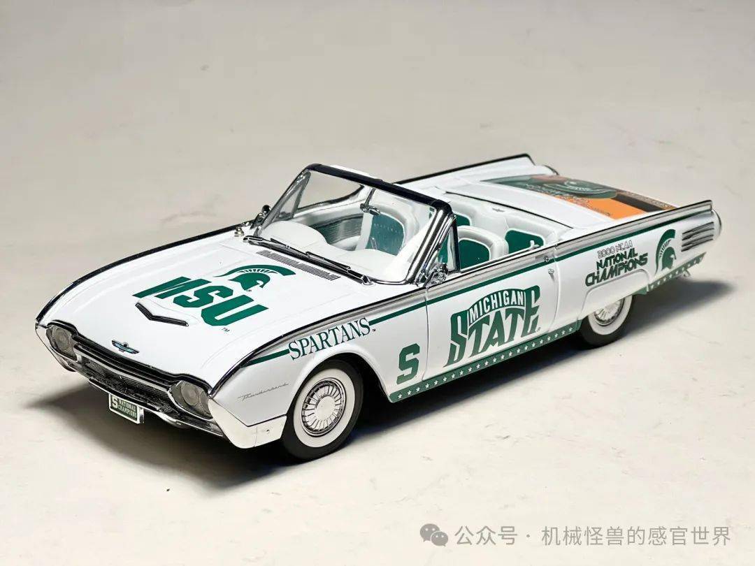 1961 福特雷鸟密歇根州立大学斯巴达人篮球队涂装_搜狐汽车_搜狐网