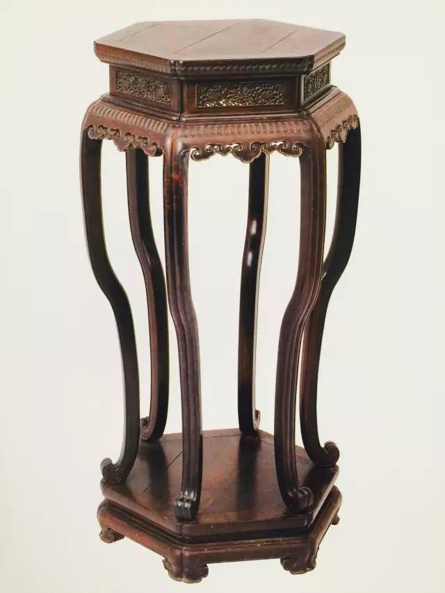 故宫博物院馆藏——紫檀家具_中期_红木_花卉