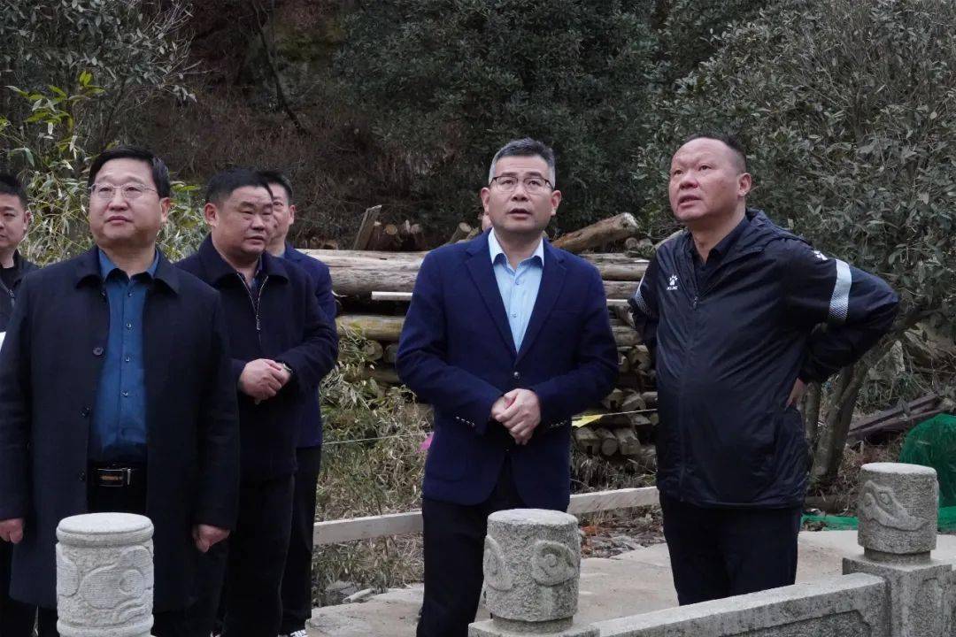 王国林督导调研重点文旅投资项目_潜山_天柱山_精心策划