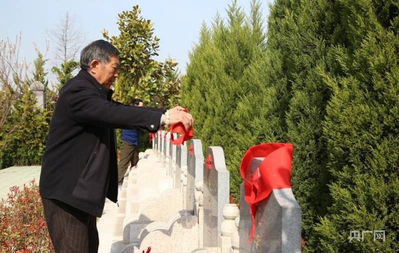 "江苏好人"纪厚军义务守护烈士陵园39年_睢宁_墓碑_双沟镇