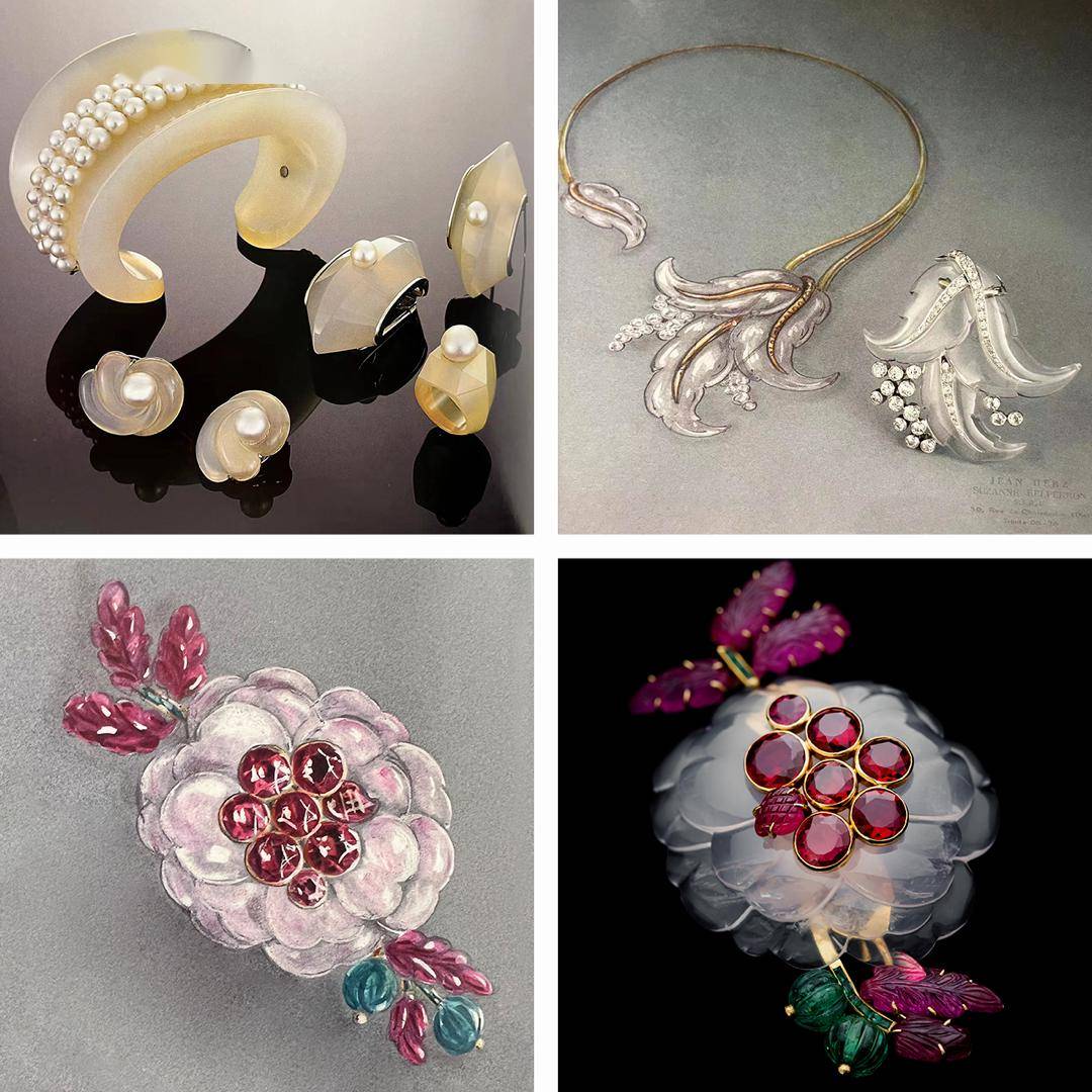 suzanne belperron的珠宝作品sonia delaunay和她的作品而跨越百年