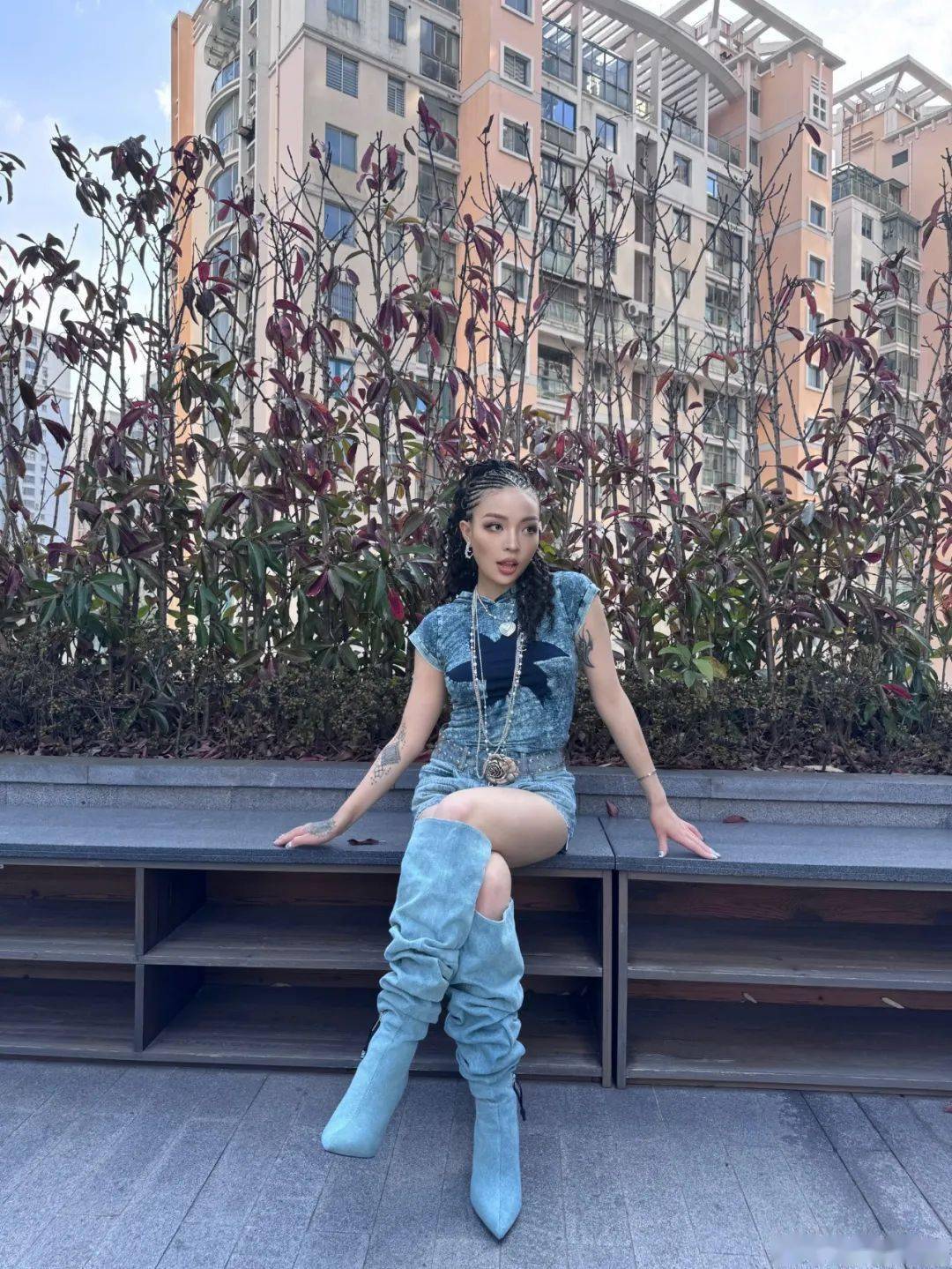 vava最新发型!梦回17年"安室奈美惠"时期!