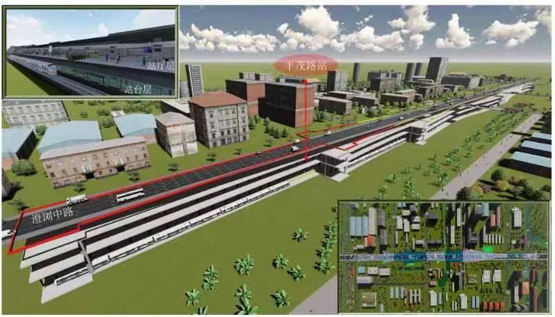 施工方中铁十五局集团有限公司嘉闵线7标项目执行经理戈秀宝介绍:"