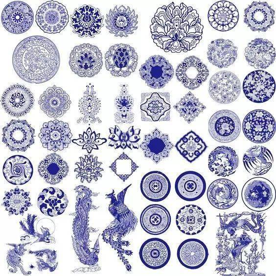 100张中国传统纹样这些很中国