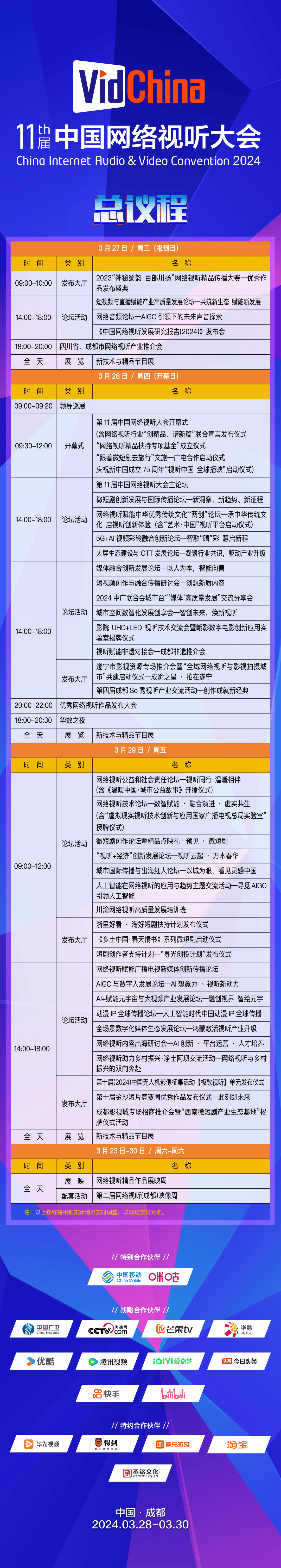 资讯第十一届中国网络视听大会328成都开幕楚门的世界导演彼得威尔
