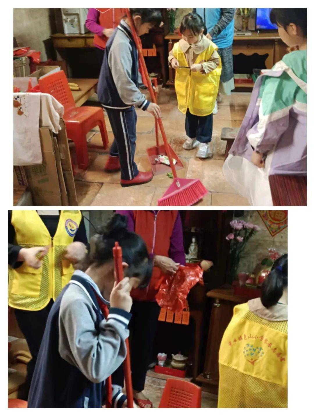 孝亲敬老雷锋精神代代传凫山小学开展学雷锋月主题志愿服务活动