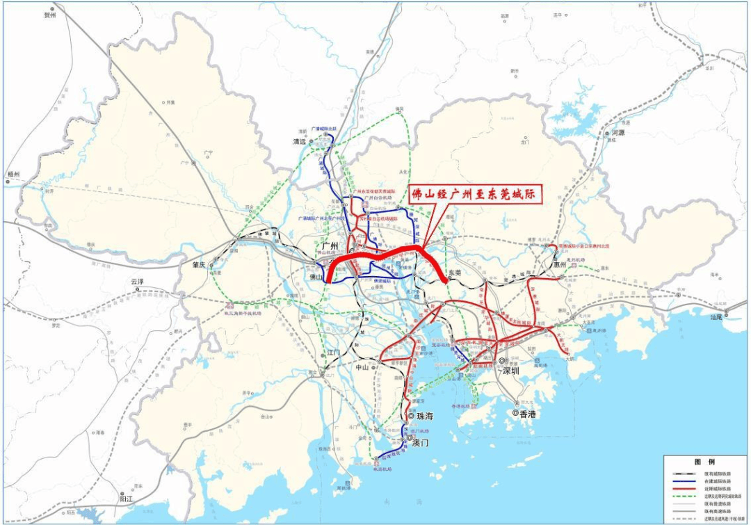 而佛山已获批的第二轮地铁建设规划中,佛山地铁11号线也是接入广州的