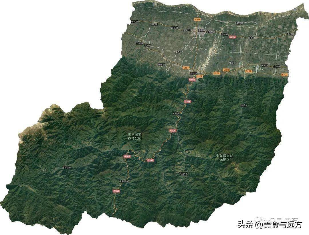 游秦岭脚下最美环山路,沿途最多的是一座座古寺