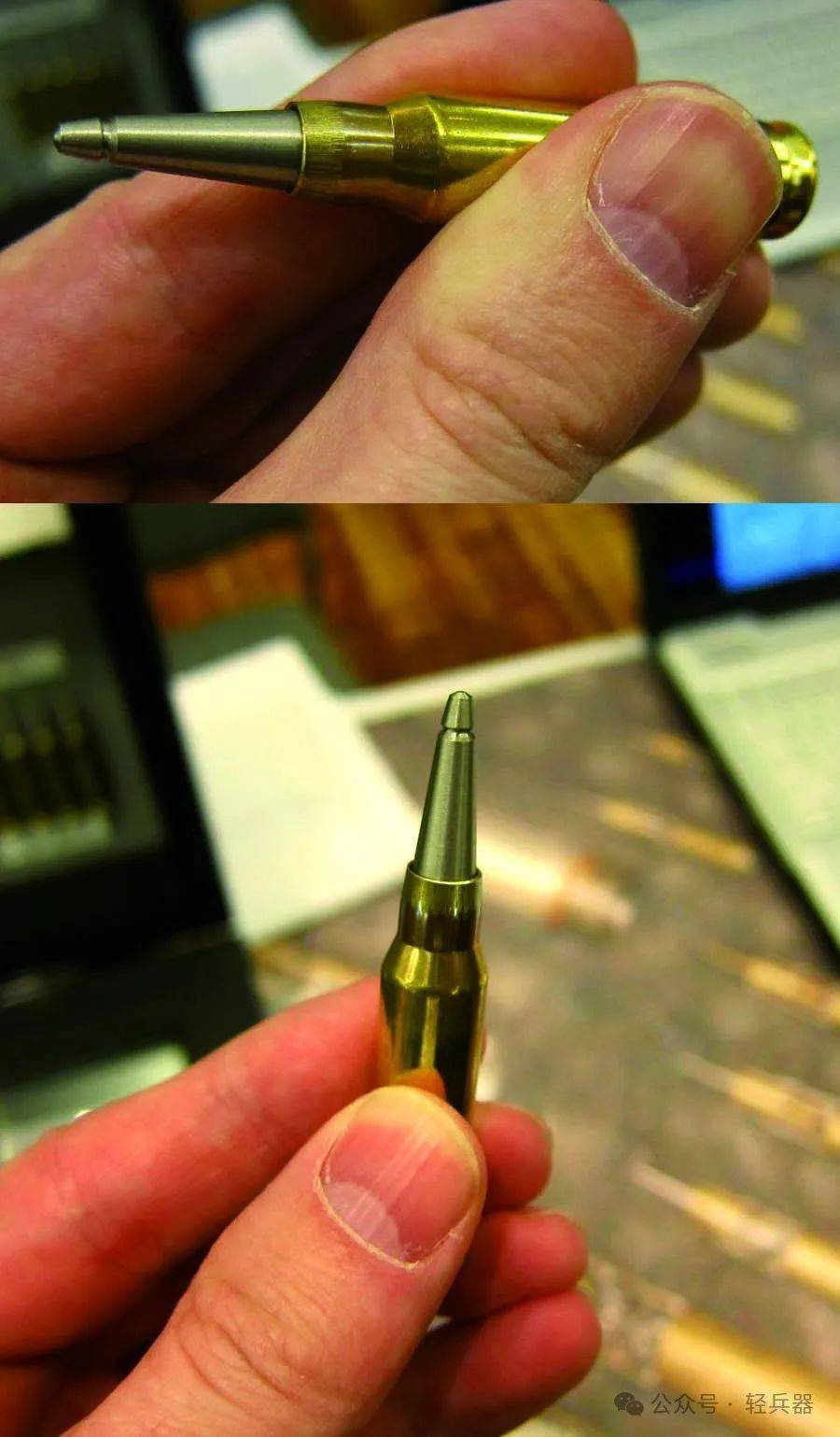 dsg公司公布的dcs技术水下穿甲弹目前有两种型号,一种是采用整体式