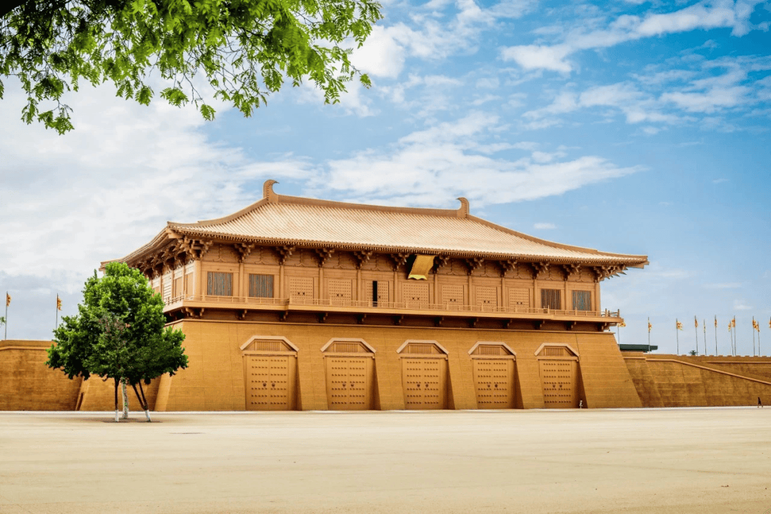 大明宫全景图图片