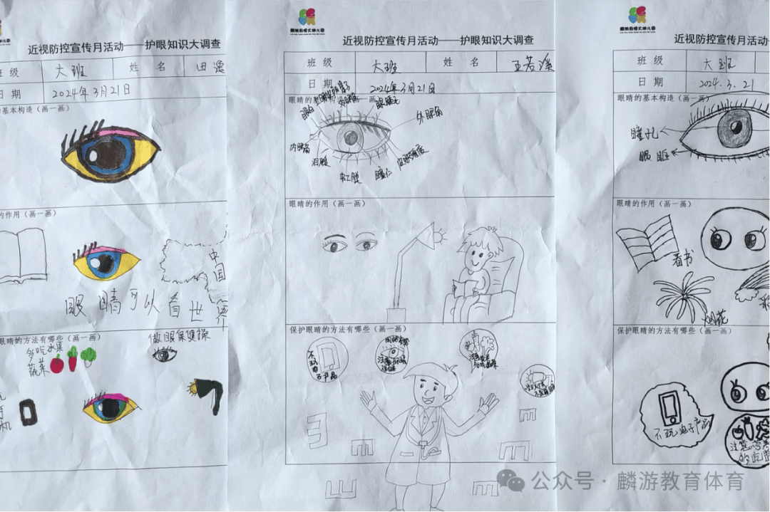 各班级结合幼儿年龄特点,通过图片,视频,调查表等形式对幼儿开展了