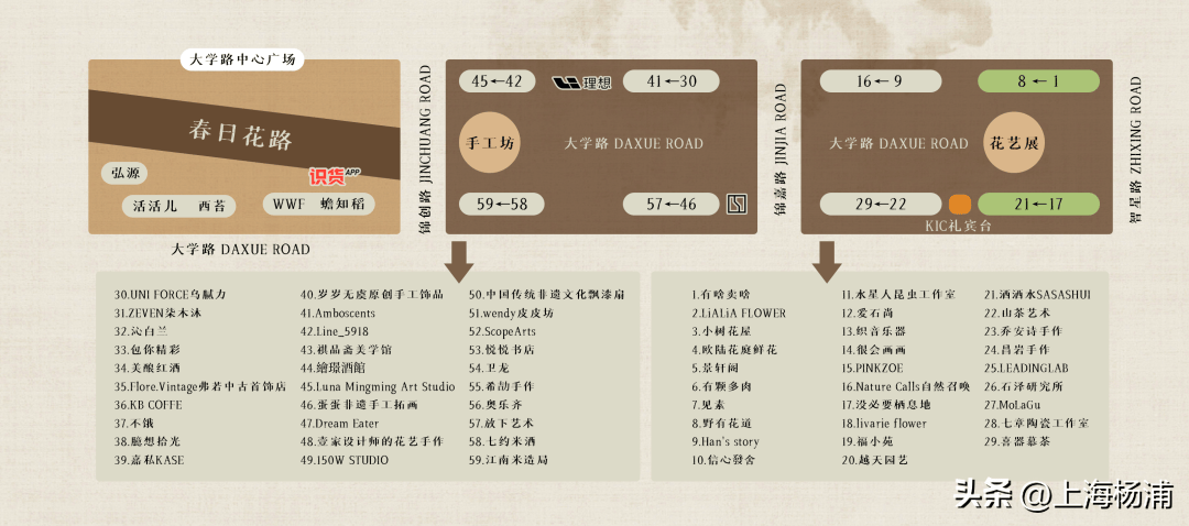 本周末不见不散大学路向你发出春日市集邀请