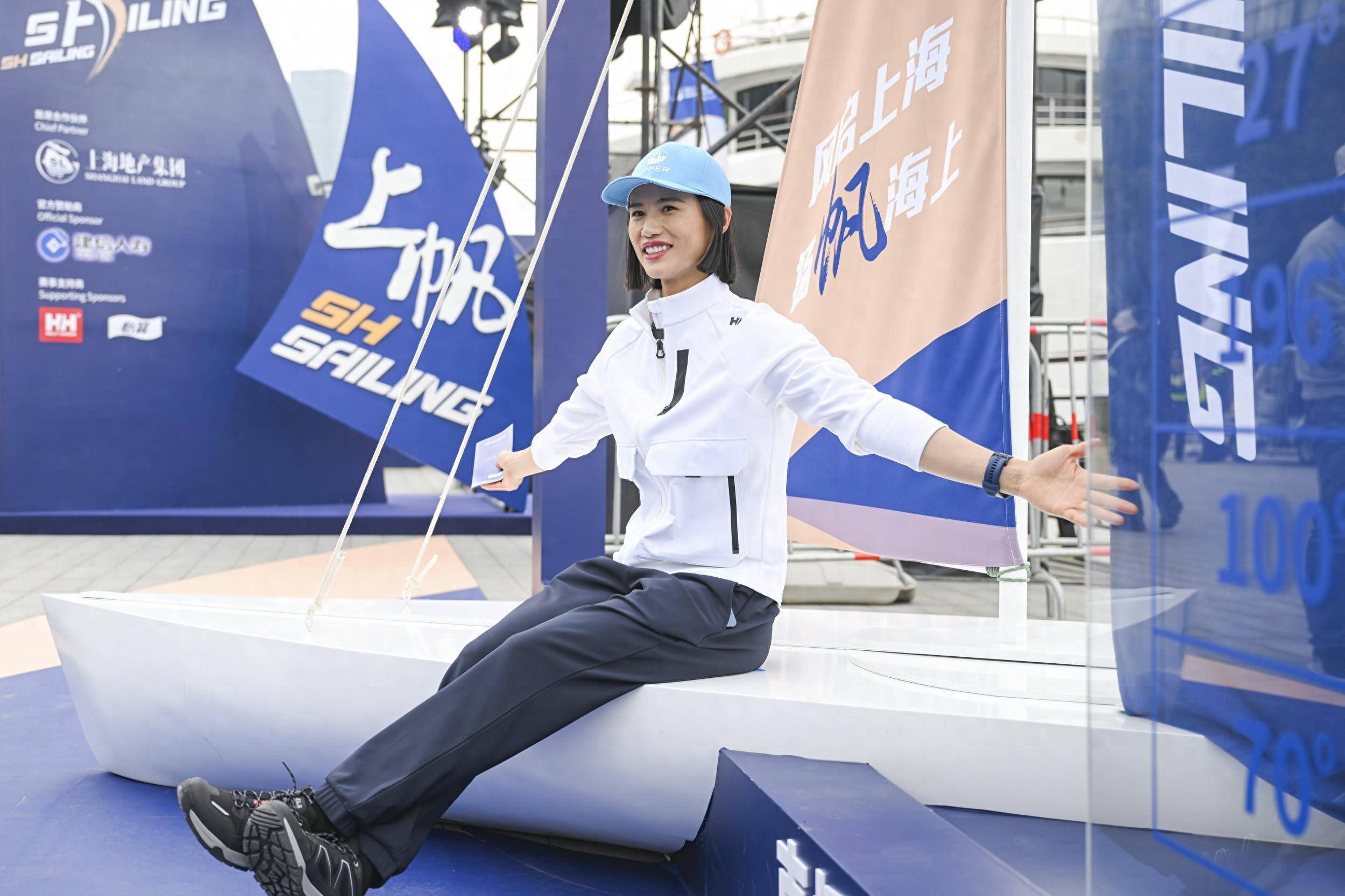 图集|首届上海帆船公开赛三月扬帆起航,奥运冠军徐莉佳向全球帆船好手