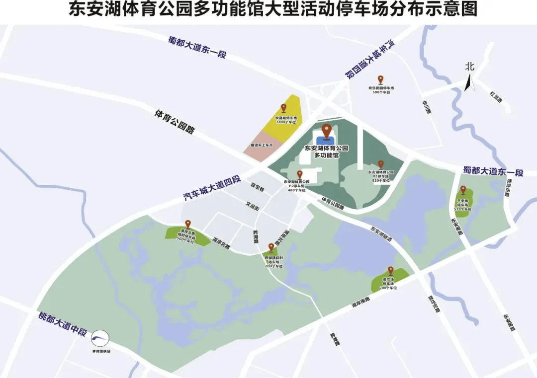 东安湖公园地图图片