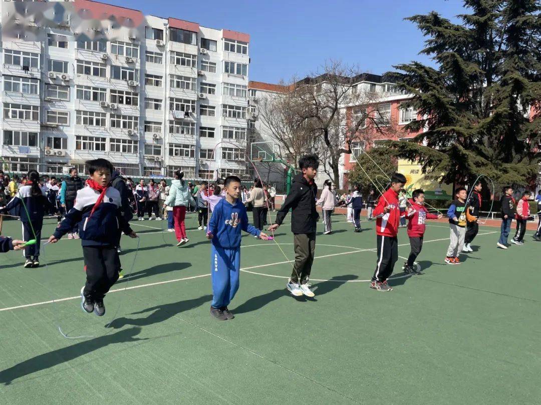 凝绳聚力跃出精彩北仲路第二小学跳绳擂台赛活动